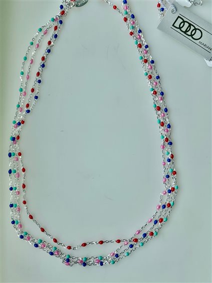 Collana Dodo Mariani Donna in Argento MS106-ROSSO - MS106-ROSSO